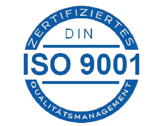 ISO 9001 Zertifiziert